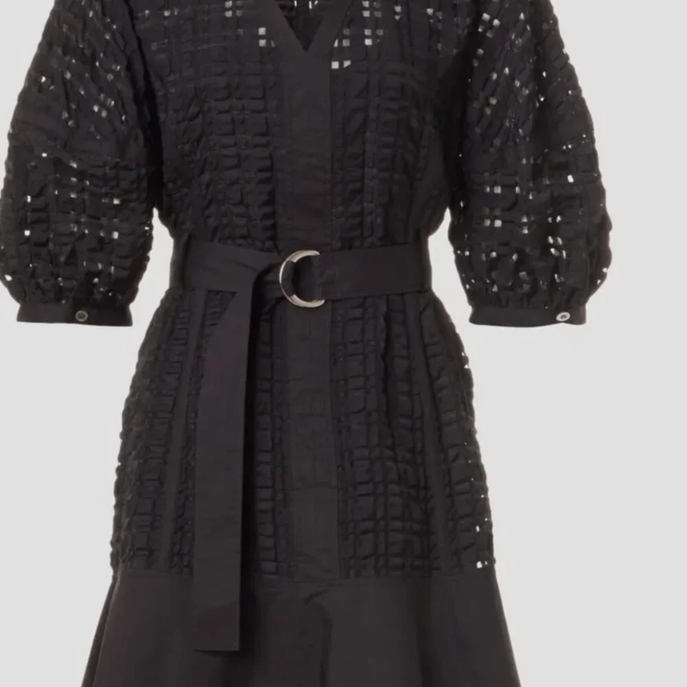 3.1 Phillip Lim Puff Sleeve Dress Size Large MSRP $595